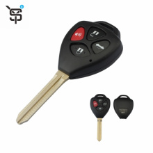 Chinese supplier black remote key for Toyota HYQ12BBY 3+1 button smart car keys with 314 mhz 67 chip YS2020137